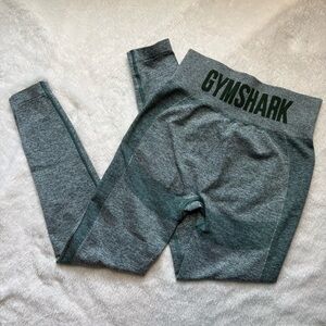 Gymshark Heathered Green Athletic Leggings Women’s Size M